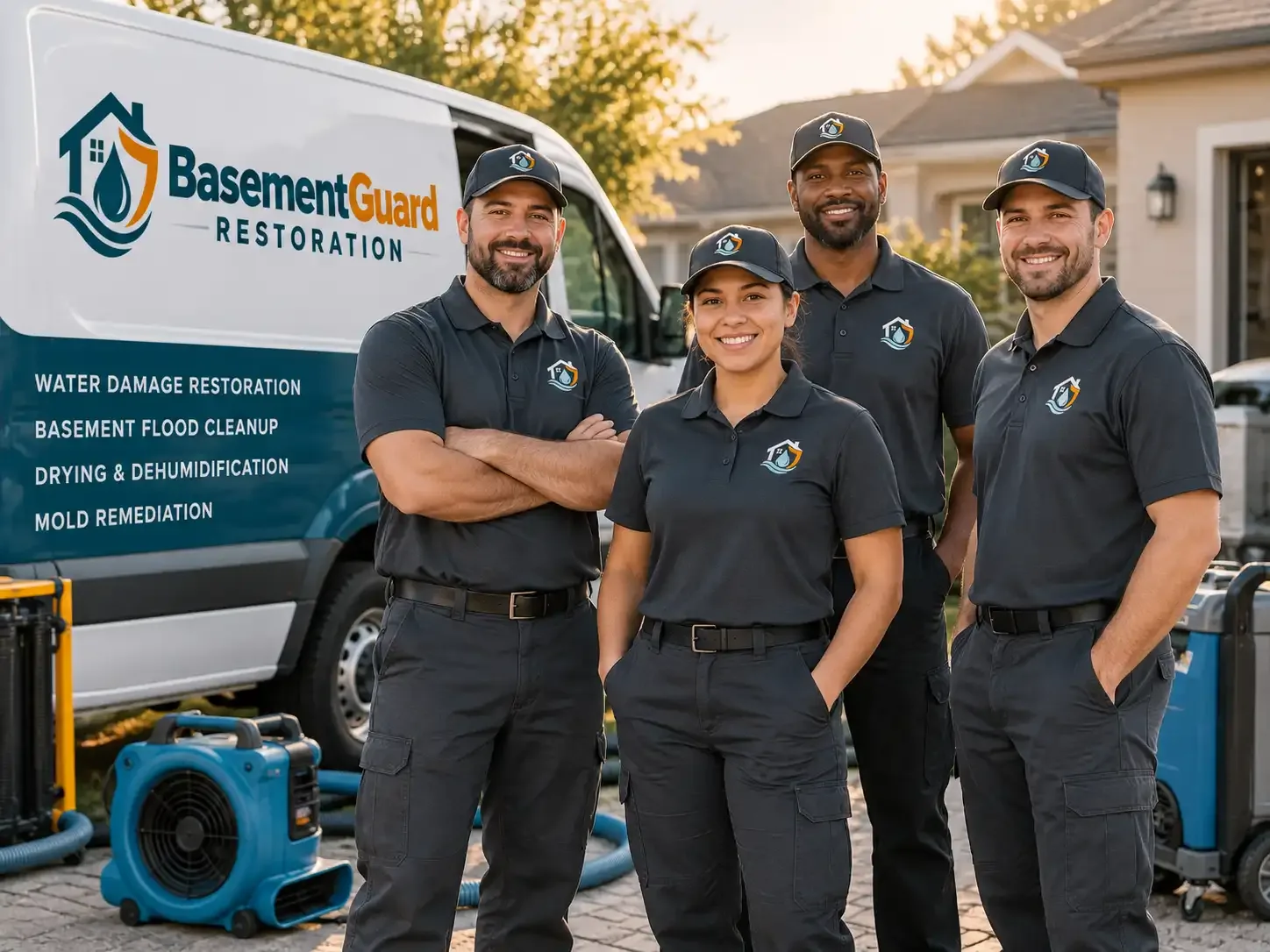 Basement Water Damage Restoration company in Gans, OK